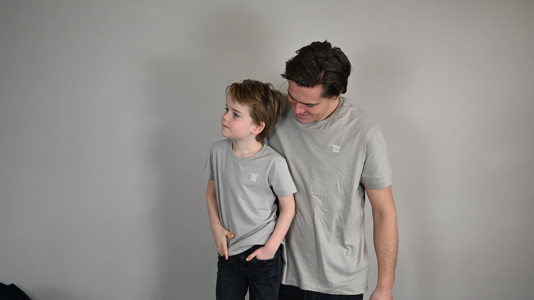 T-shirt white opal - Grow together ToeBie