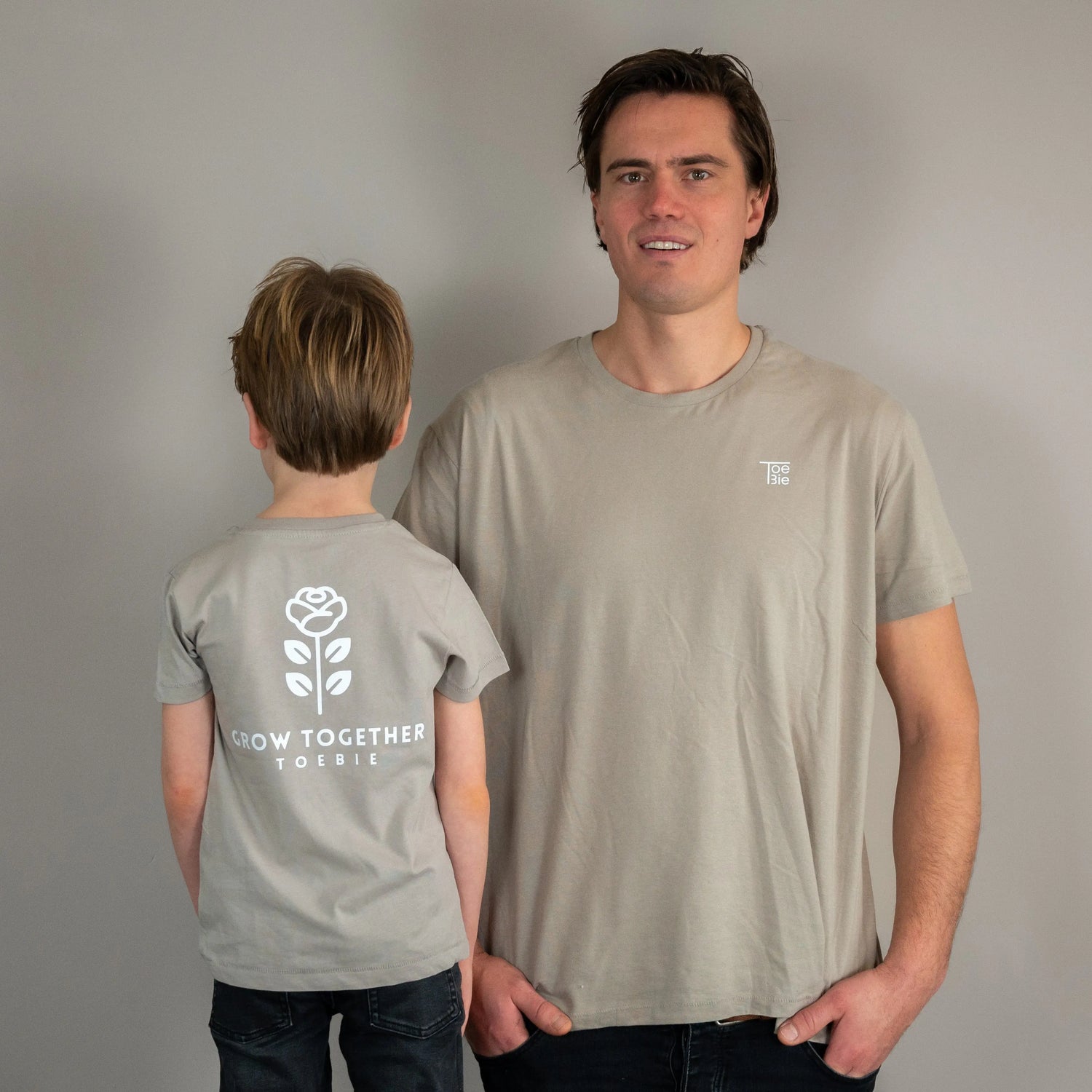 T-shirt white opal - Grow together ToeBie